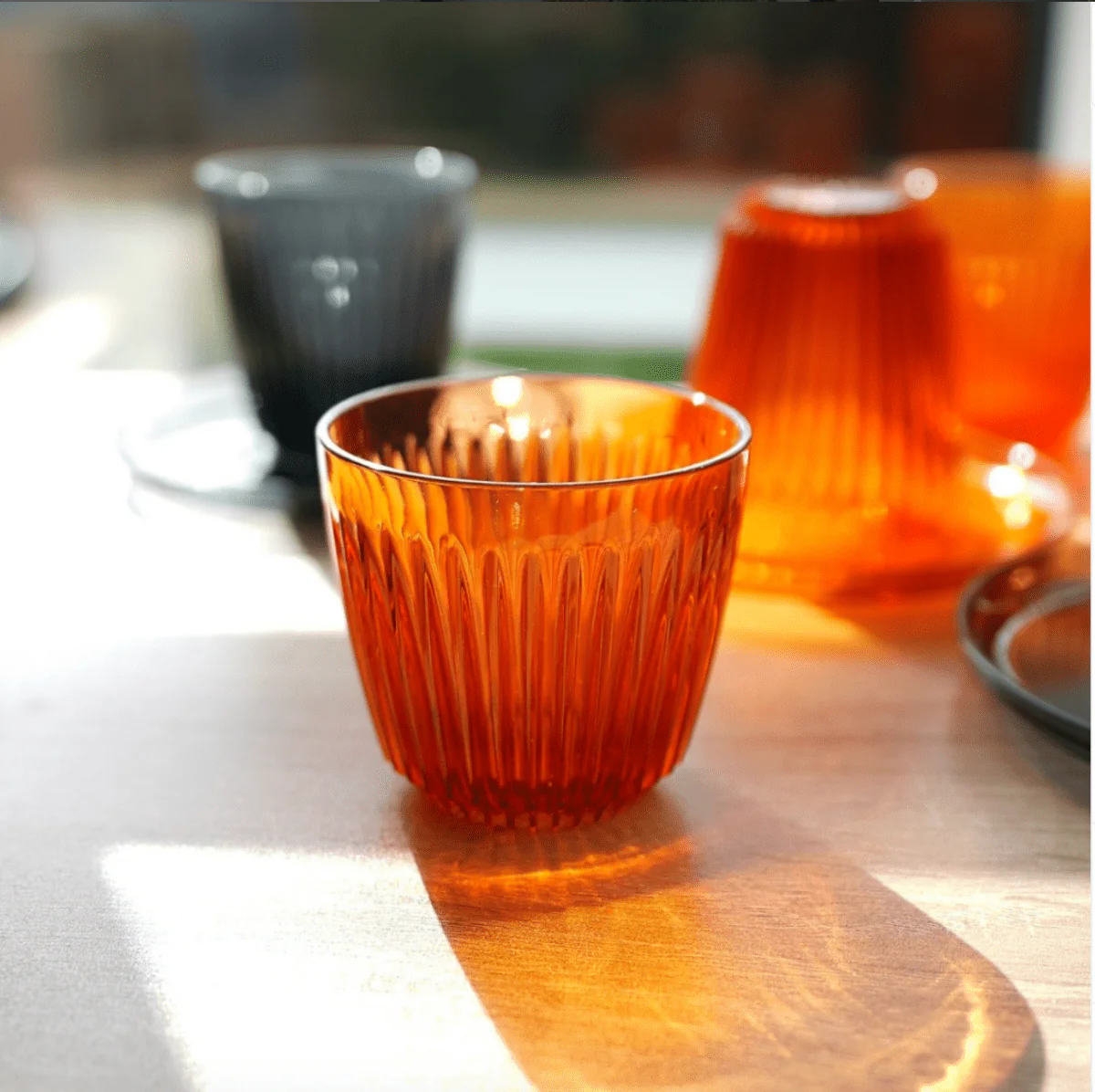 3oz Espresso HuskeeRenew Cup - Amber Set of 2 - Image 3
