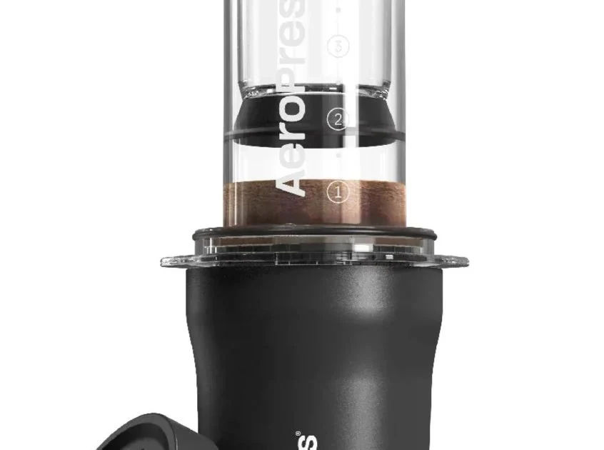 AeroPress Coffee Maker Go Plus - Black - Image 3