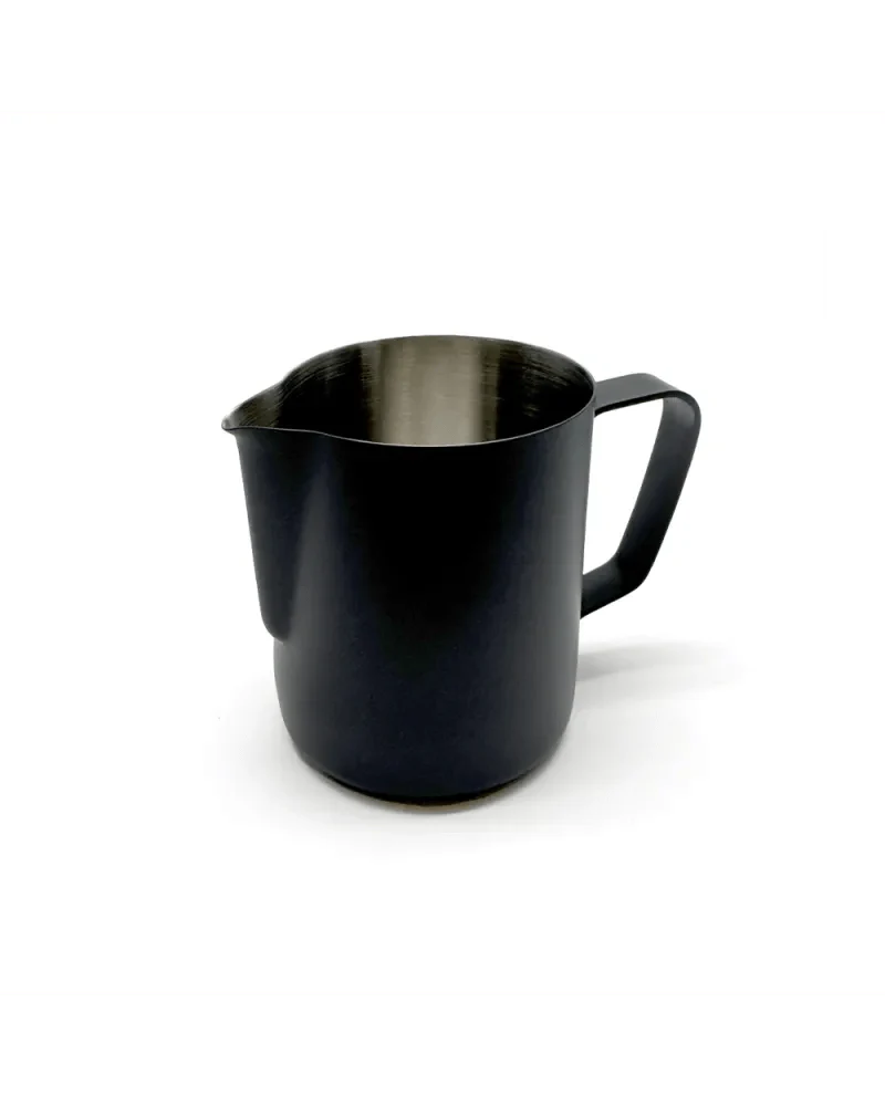 Black Stainless Steel Milk Jug - Pitcher 350ml / 12oz - Image 3