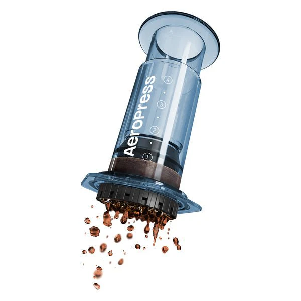 Clear Blue Aeropress Coffee Maker - Image 5