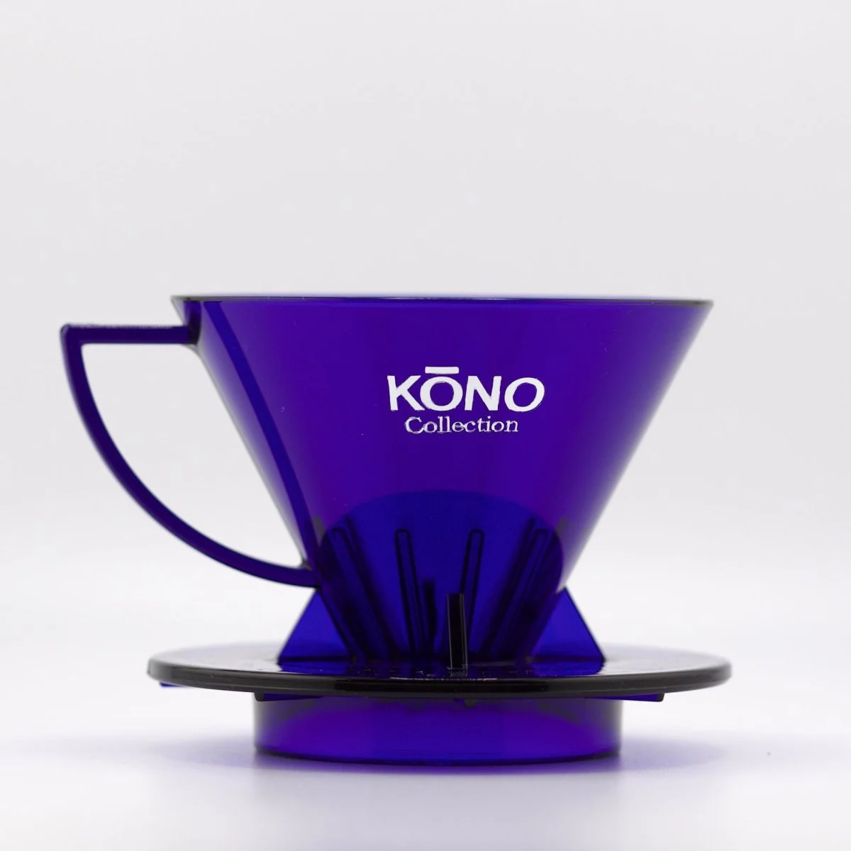 Kono Filter Coffee Dripper Clear Blue - Image 6