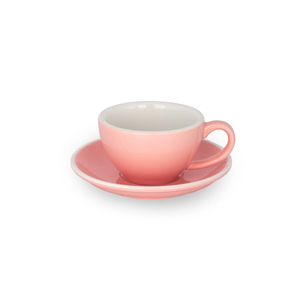 Epic Flat White Cup With Plate – 150ml Stylish Coffee Mug - Image 4