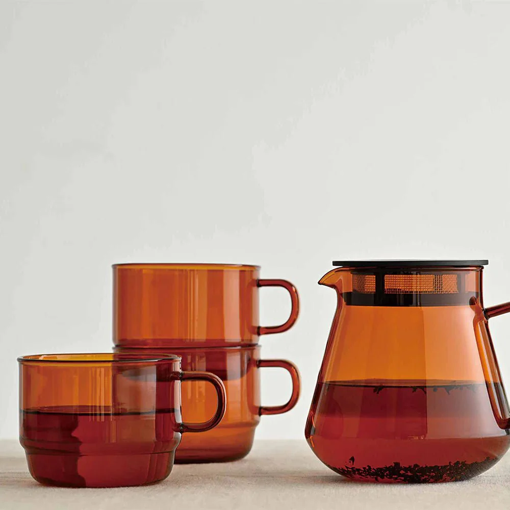 Hario Colors Tea & Coffee Server Amber 600ml – Stylish & Versatile - Image 3