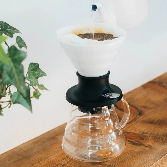Hario Immersion Switch White Ceramic Coffee Dripper - Image 4