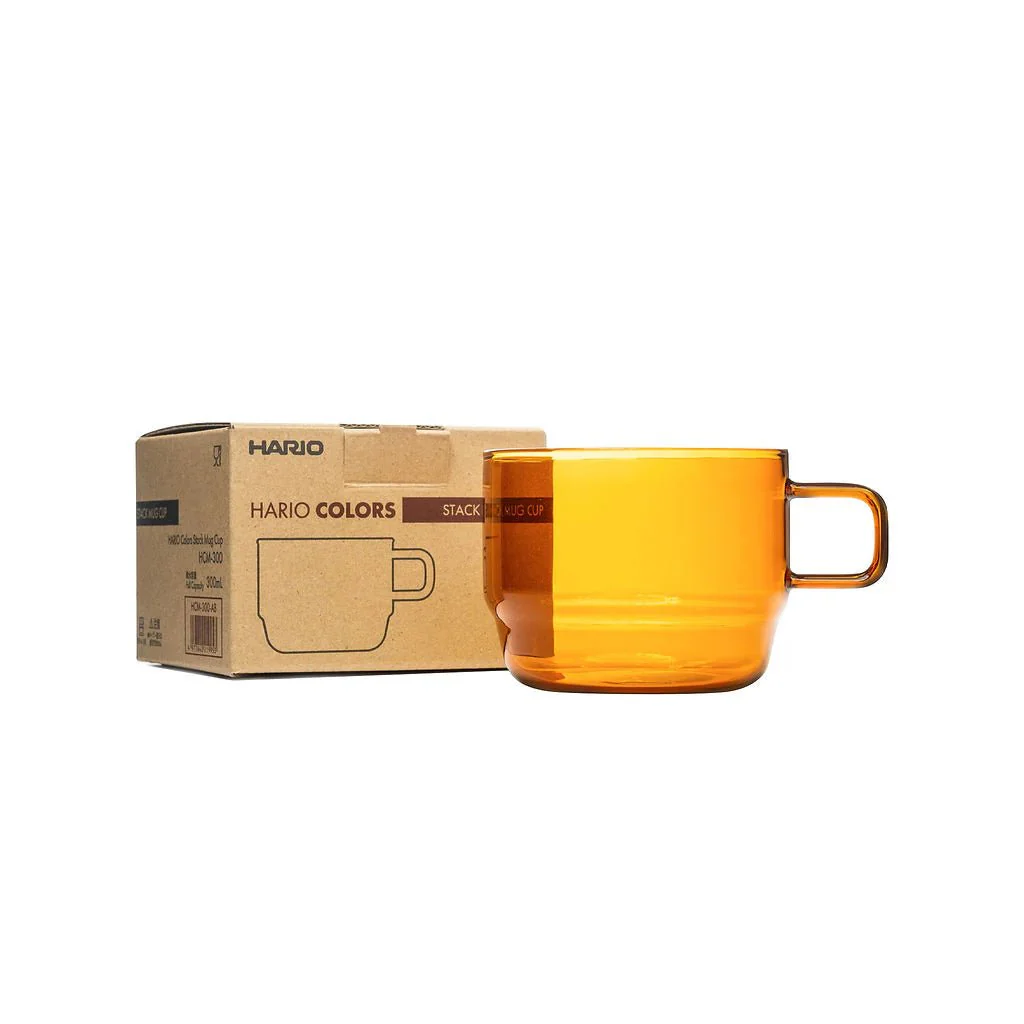 Hario Stacking Mug Cup 300ml – Stylish & Stackable Glass Mug - Image 5