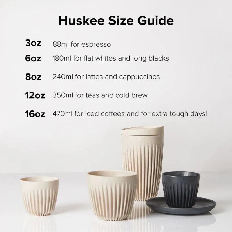 Huskee 3oz Espresso Cup - Natural Set of 2 - Image 4