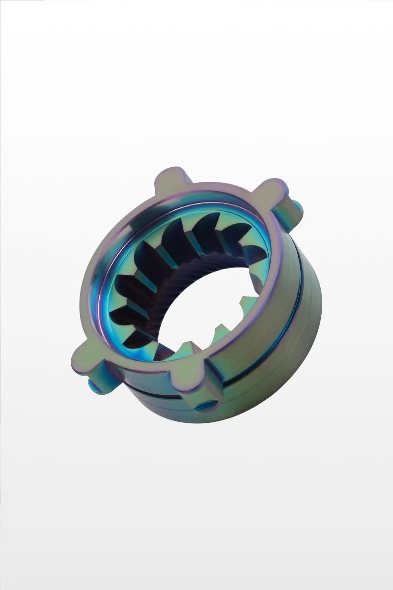 Hypernova Iridescent Titanium 63mm Conical Burrs - Image 2