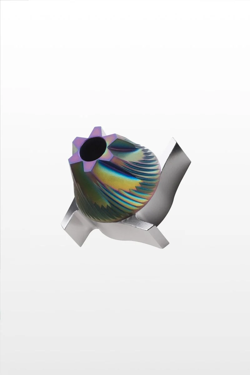 Hypernova Iridescent Titanium 63mm Conical Burrs - Image 5