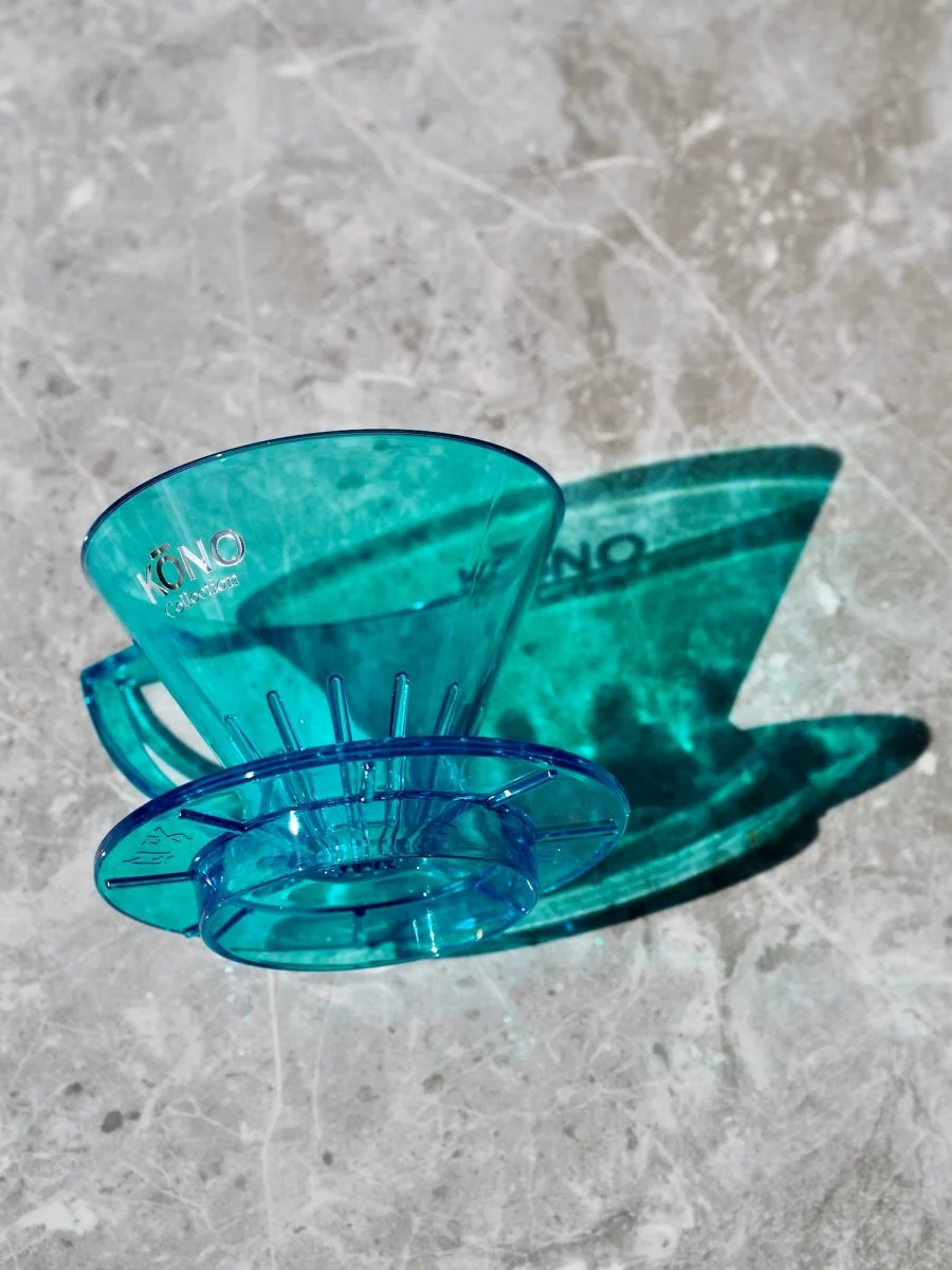 Kono Filter Coffee Dripper Sapphire Blue - Image 6