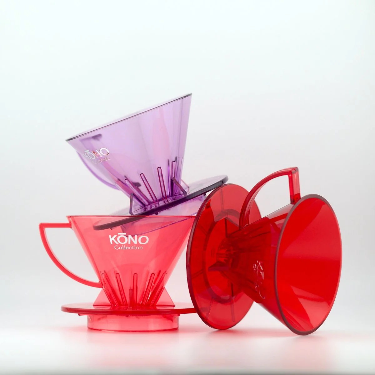 Kono Meimon Coffee Dripper – Cherry Pink - Image 3