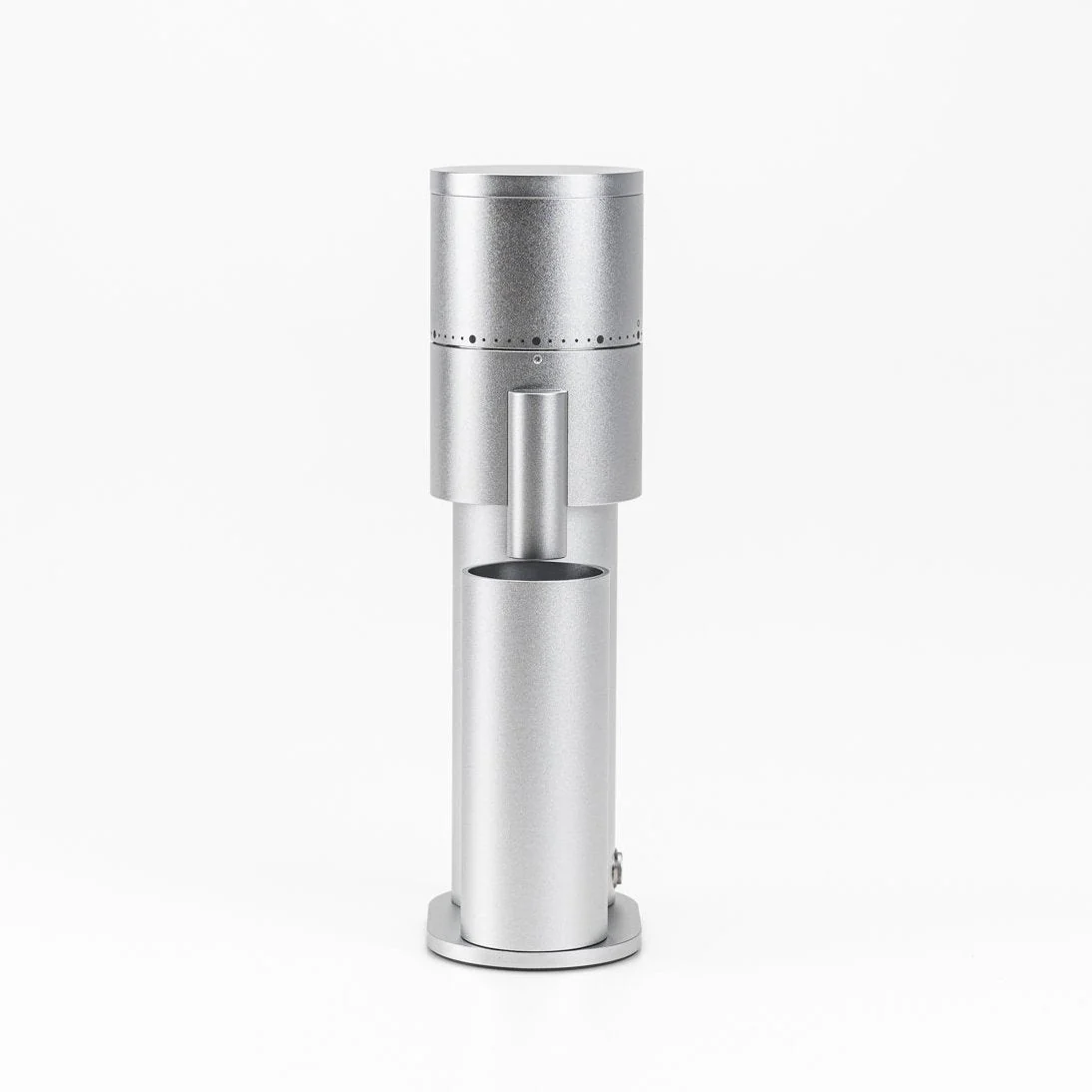 Option O Lagom Mini Silver Compact Coffee Grinder - Image 4