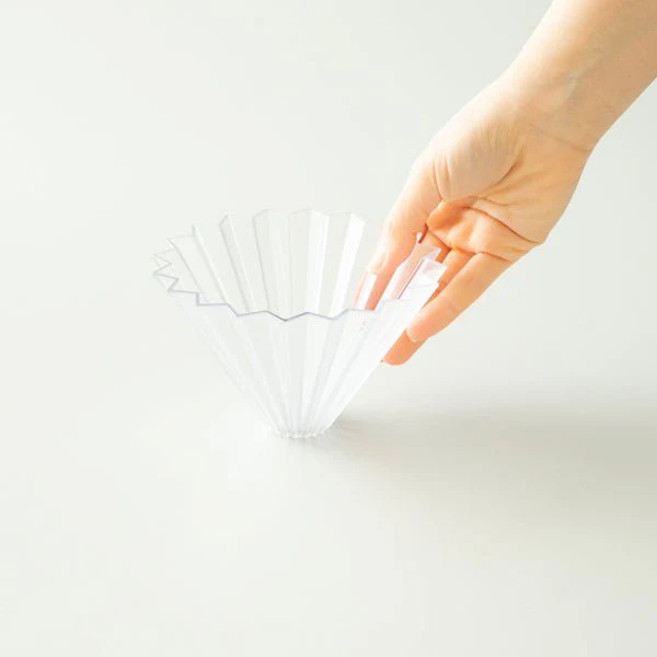 Origami Air Dripper – Transparent - Image 3