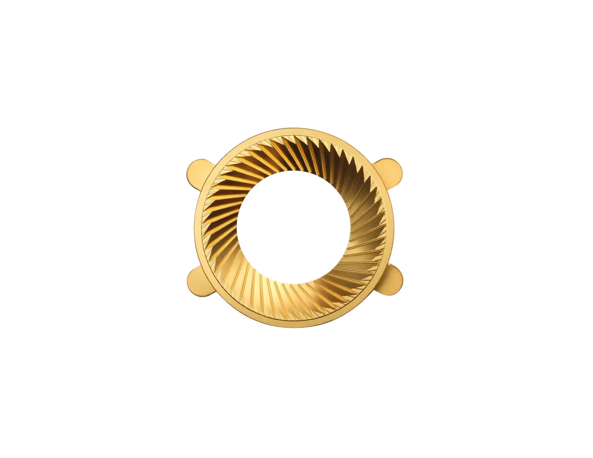 Supernova Gold Titanium 58mm Flat Burrs for Varia VS6