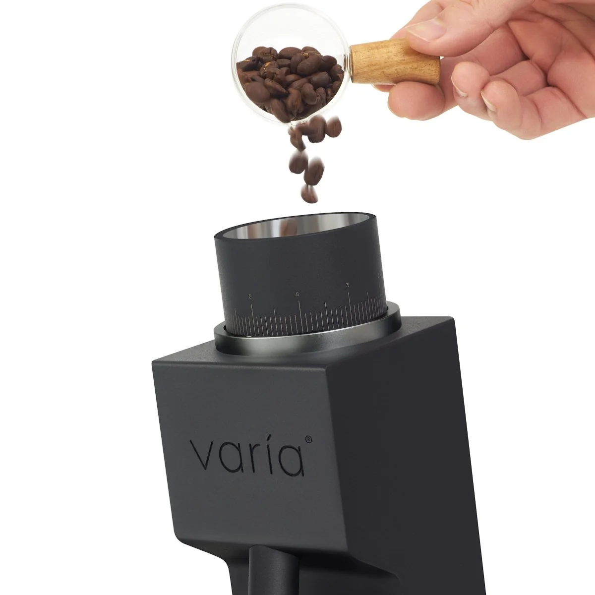 Varia VS3 2nd Gen Espresso Filter Grinder Black - Image 5