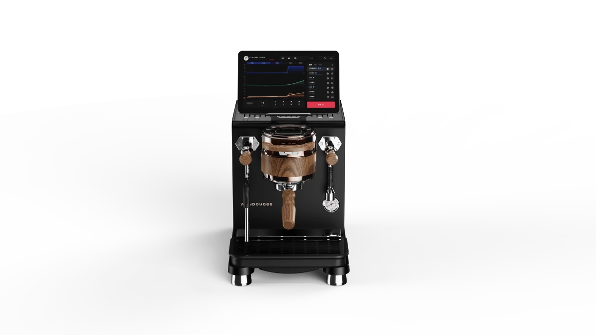 Wendougee Data S Espresso Machine - Black / Gold - Image 4